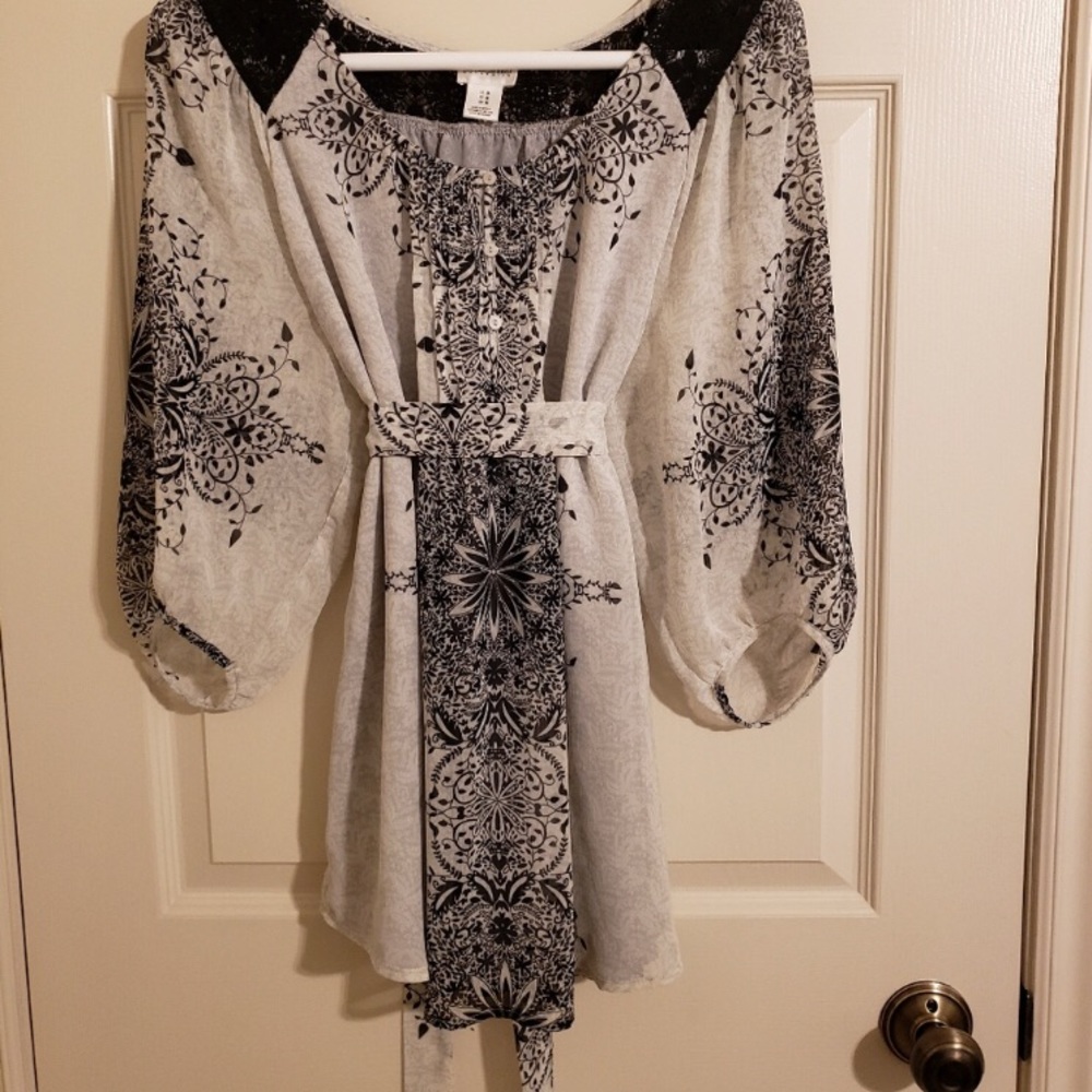 Motherhood Maternity 3/4 Sleeve Blouse Size Medium